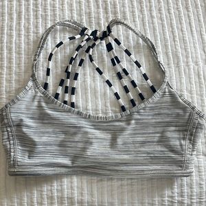 Lululemon Free To Be Wild Bra -Limited edition black and white heathered